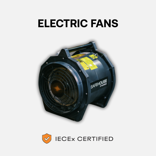 Safehouse IECEx Certified Electric Fans