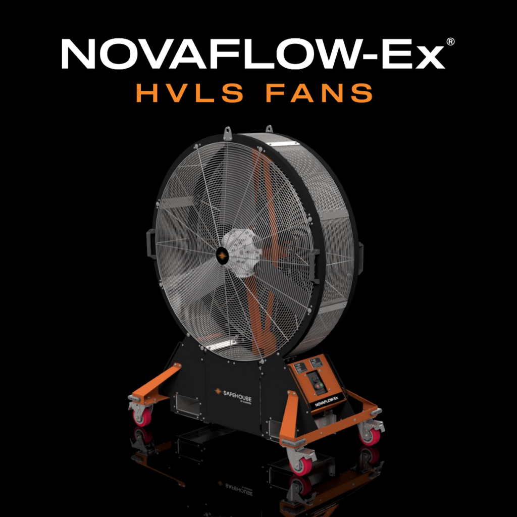 Safehouse Ex-Certified Novaflow-Ex HVLS Fan